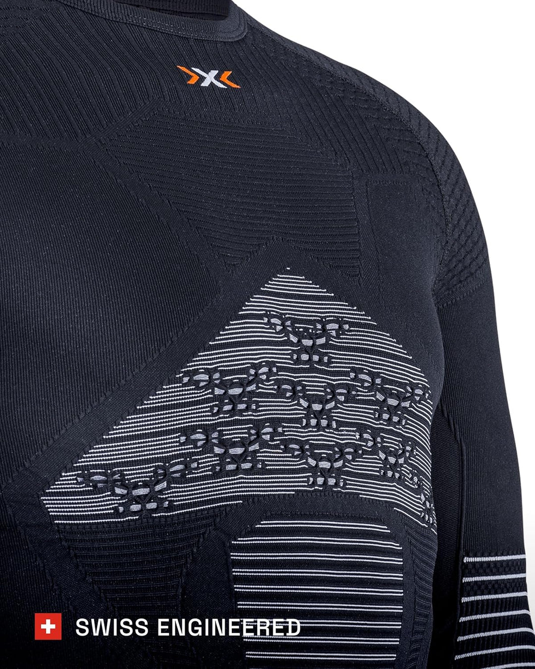 X-Bionic Herren T-Shirt Pl-Energizer M Opal Black/Arctic Wh, M Opal Black/Arctic Wh