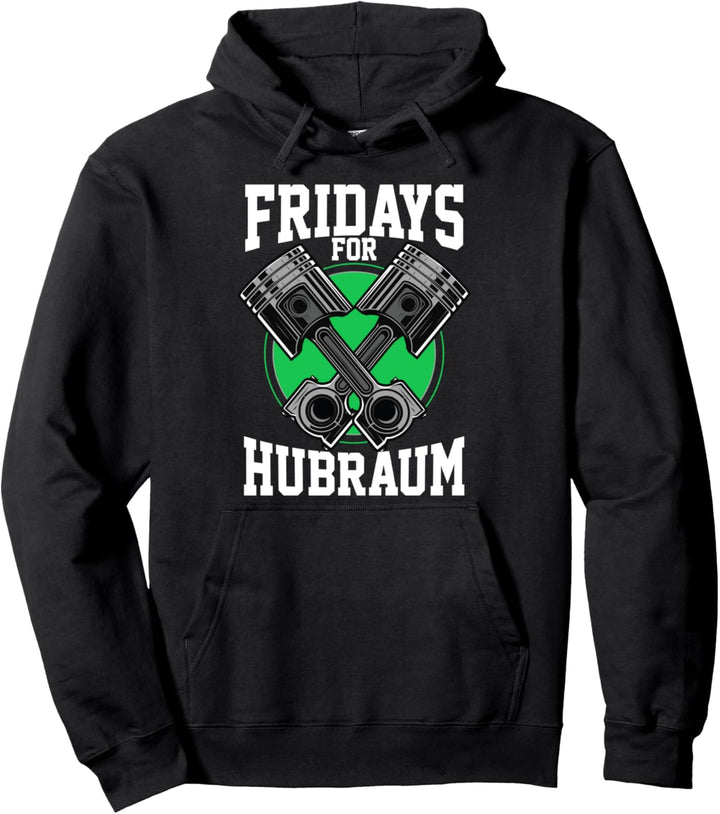 Fridays For Hubraum Pullover Hoodie