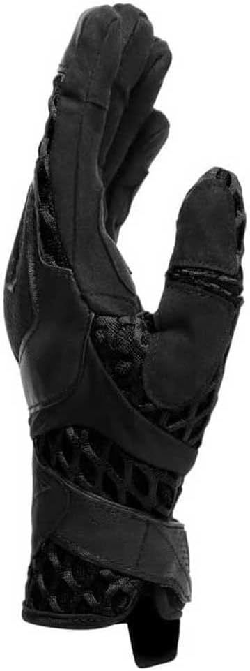 Dainese Air-Maze Unisex Gloves, Motorradhandschuhe Sommer Textil, für Damen und Herren, Schwarz/Schw