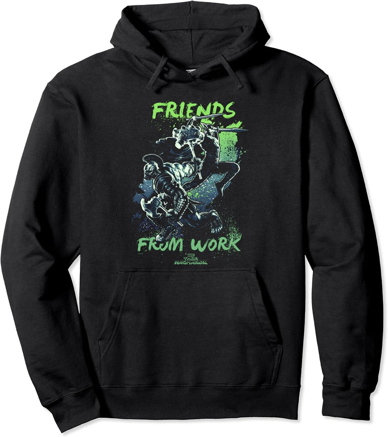 Marvel Thor: Ragnarok Hulk And Thor Friends From Work Paint Pullover Hoodie