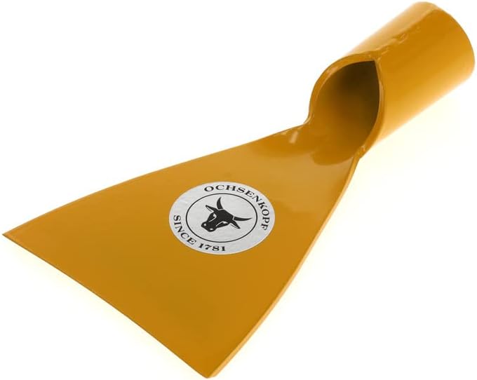 OCHSENKOPF Rindenschäler für Bäume, ohne Stiel, leichte Ausführung, Schabeisen für Baumrinden, Forst