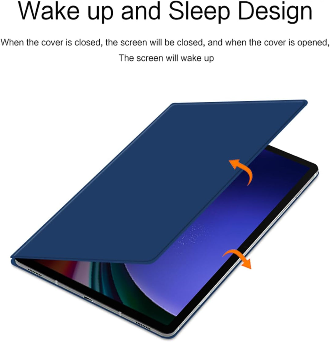 Tieeyivv Magnetische Hülle für Samsung Galaxy Tab S9 / S9 FE 2023 -Hauchdünn- mit Auto aufwachen/Sch