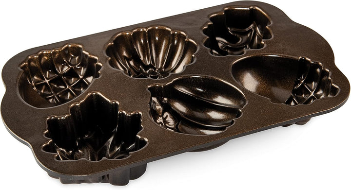 Nordic Ware Autumn Treats Pan, Bronze