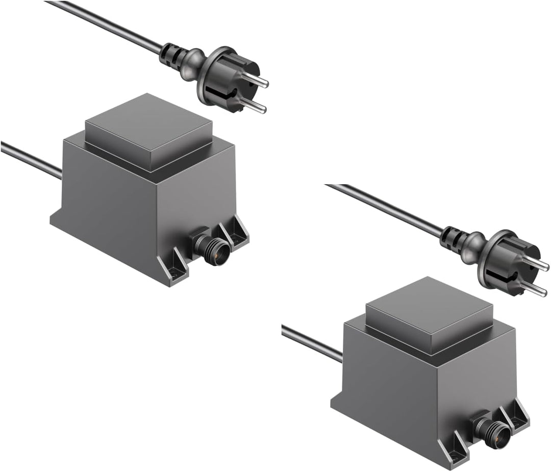 ledscom.de 40W LED Trafo-Trafo/Transformator für Stecksystem NEMO, Stecker, 12V AC, schwarz, IP68, 2