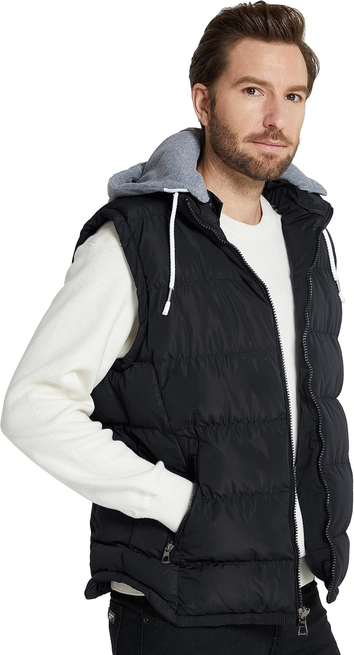 ZSHOW Herren Winter Weste Gesteppte Polsterung Puffer Ärmellos Jacke Warme Outdoor Weste Körperwärme