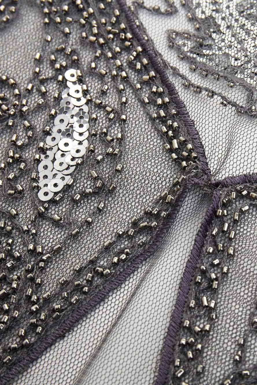 BABEYOND 1920er Jahre Retro Schal Umschlagtücher für Abendkleider Stola für Hochzeit Party Gatsby Ko