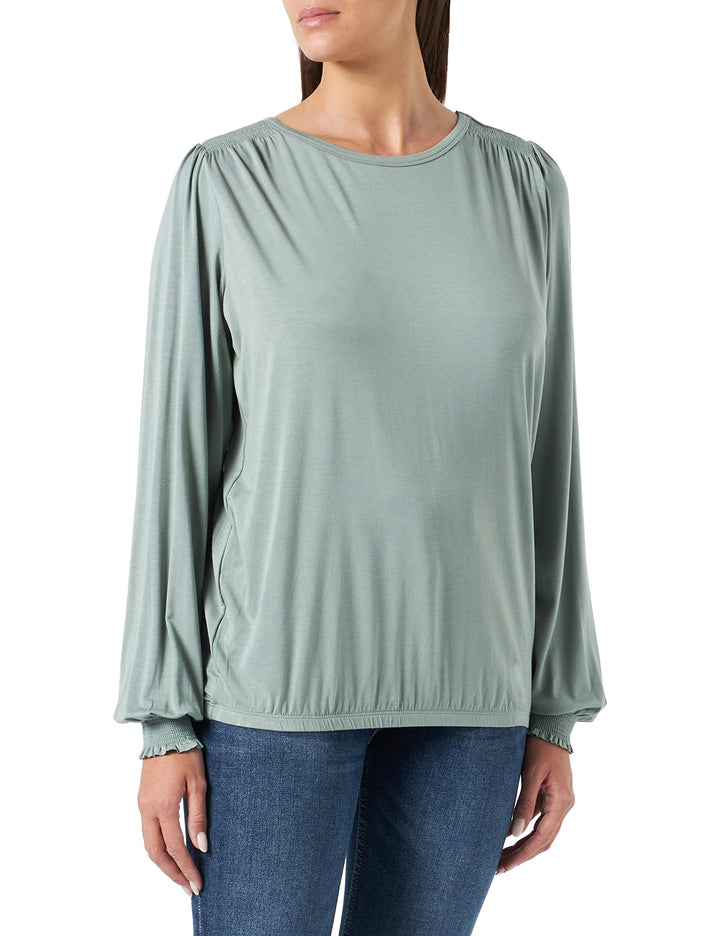 SOYACONCEPT Damen Blouse, Moosgrün