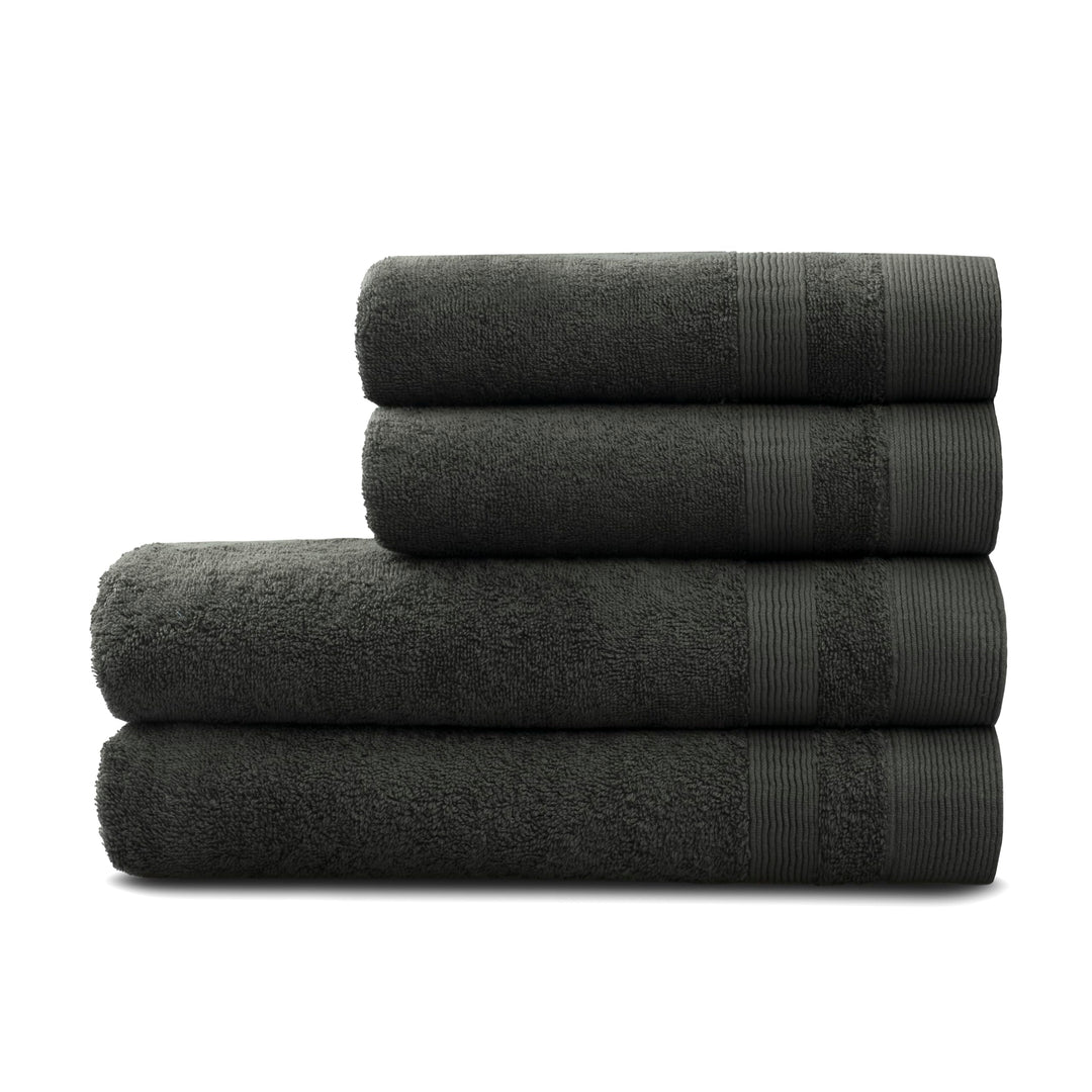 PandaHome Handtuch Set aus Baumwolle - 2 Badetucher, 2 Handtücher - 100% Baumwolle Towel, Schnelltro