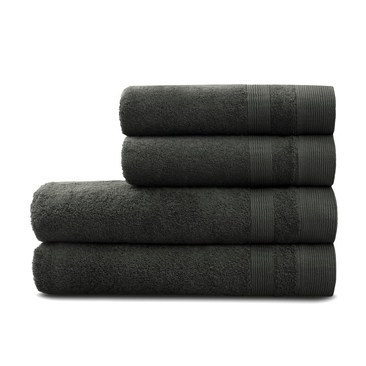 PandaHome Handtuch Set aus Baumwolle - 2 Badetucher, 2 Handtücher - 100% Baumwolle Towel, Schnelltro
