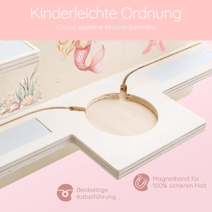 Personalisiertes Tonie Regal für Kinderzimmer - Magnetisches Toniebox Regal für Toniebox & Figuren m