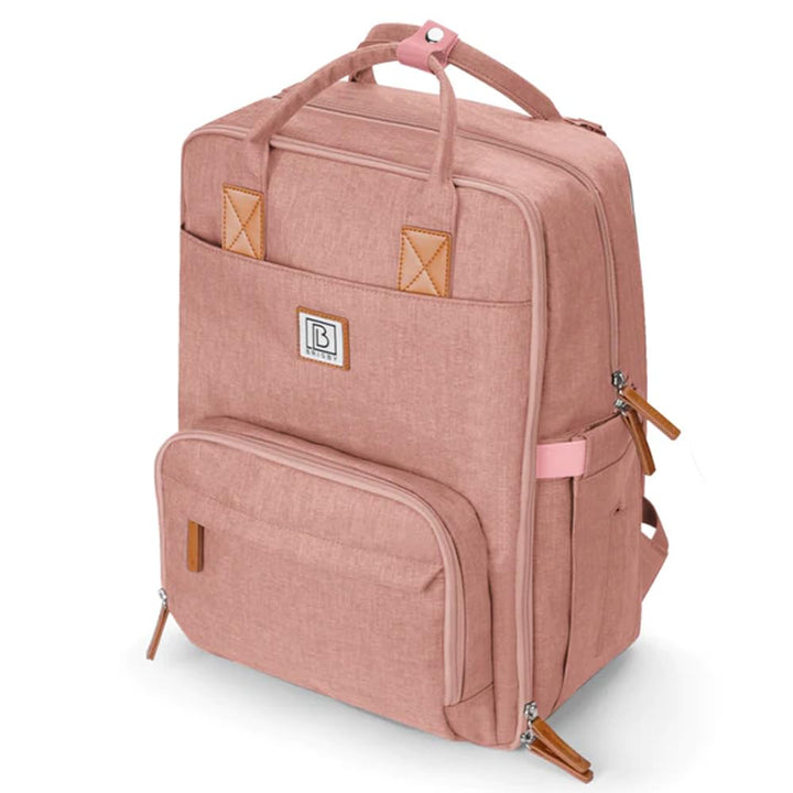 Brisby Wickelrucksack gross - Wickeltasche kinderwagen mit isoliertes Frontfach, Babytasche mit Wick