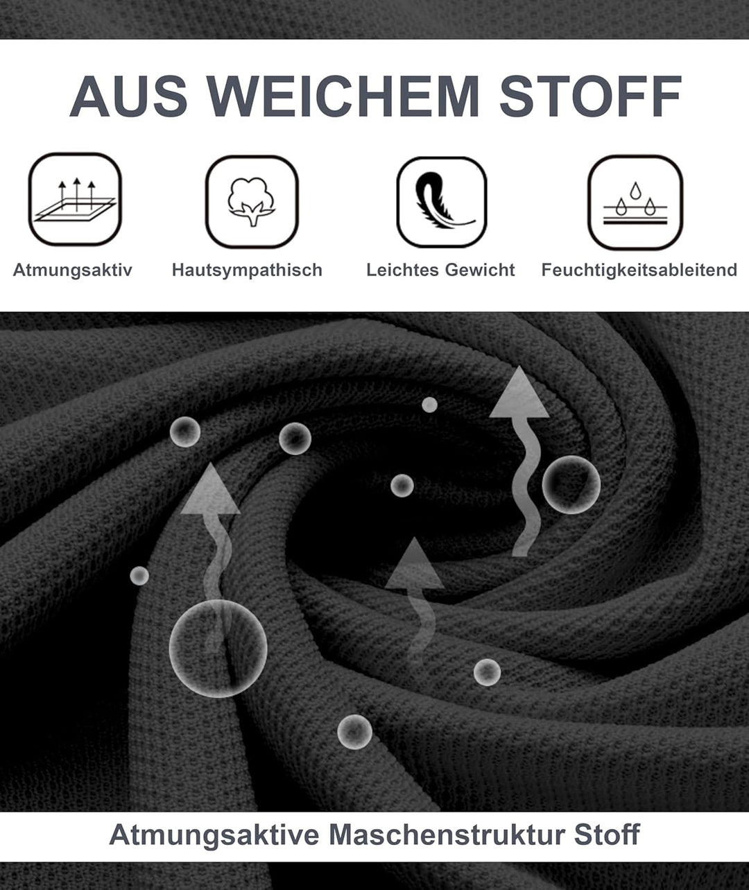 igeekwell Poloshirt Herren Kurzarm Atmungsaktives Golf-Polo-Hemd Summer Poloshirts Männer mit Brille