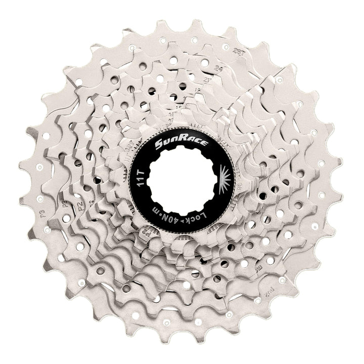 SUNRACE Unisex's CSRS1 Cassette, Silver, 11-32T