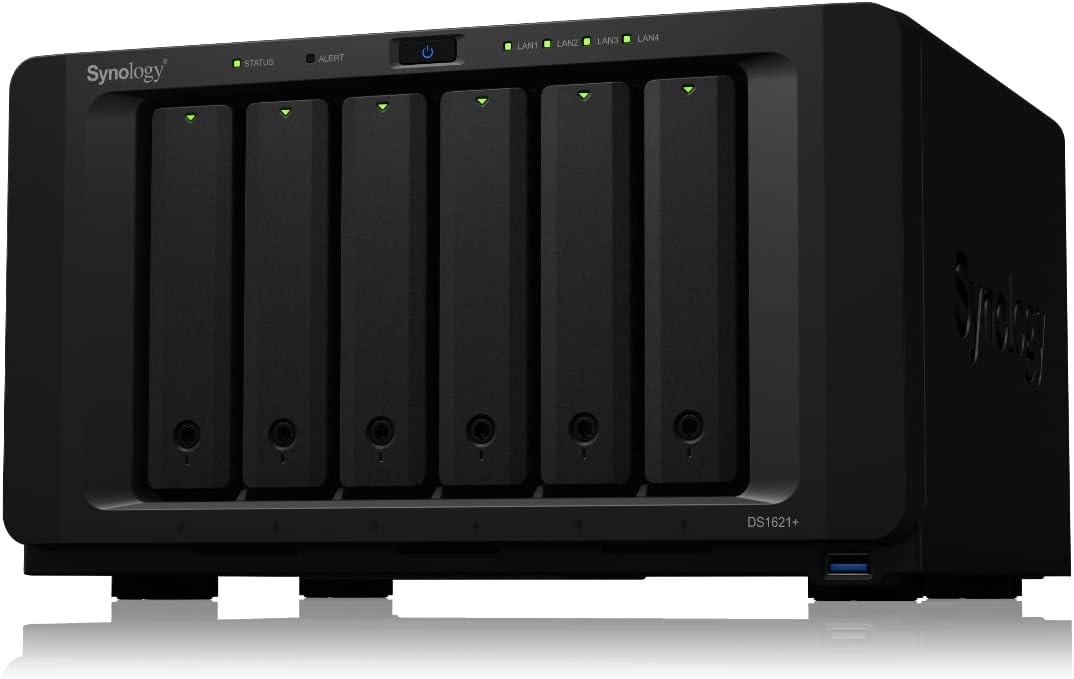 Synology NAS DS1621xs+ 6bay Desktop 8GB RAM 2xGBE 1x10 GBE