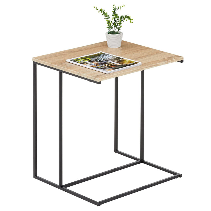 IDIMEX Beistelltisch VITORIO im minimalistischen Design, eleganter Wohnzimmertisch mit Metallgestell