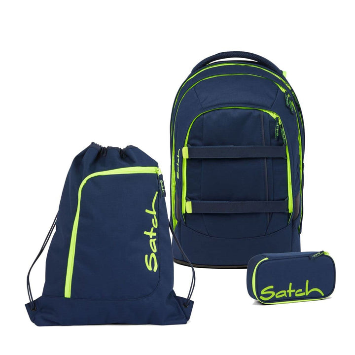 Satch Pack ab 5. Klasse ergonomisch 30L Stauraum standfest Organisationstalent 45 x 30 x 22 cm Toxic