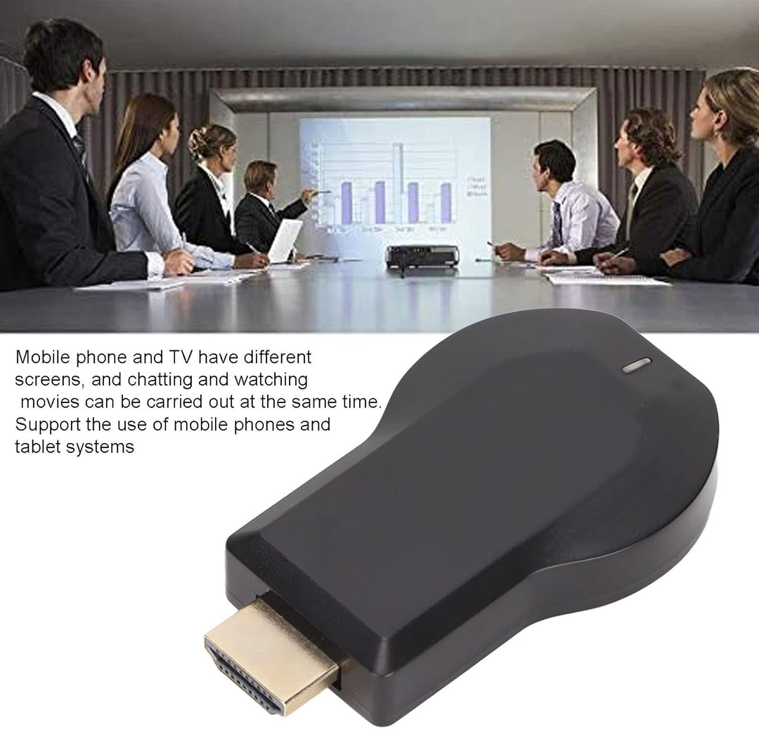 Bewinner 4K1080P Wireless HDMI Display Adapter, WiFi 1080P Mobile Screen Mirroring Receiver Dongle f