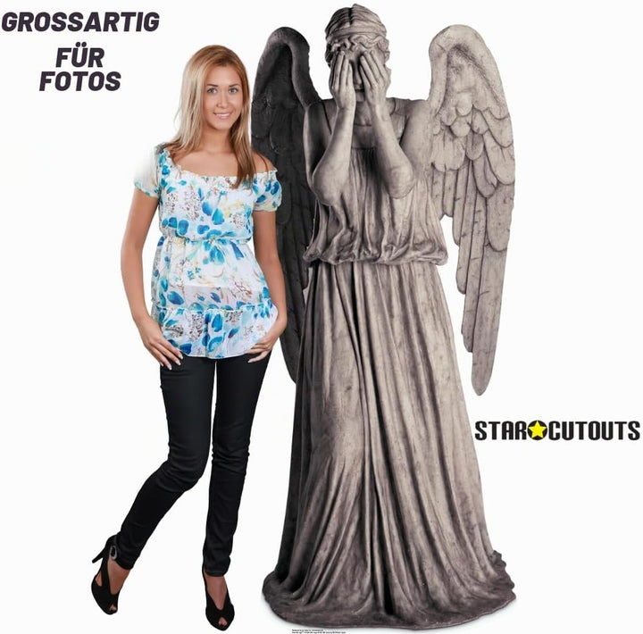 Star Cutouts Pappaufsteller von Weeping Angel Blink Angel