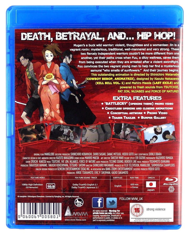Samurai Champloo Collection [Blu-ray] [Import anglais], Blu-ray