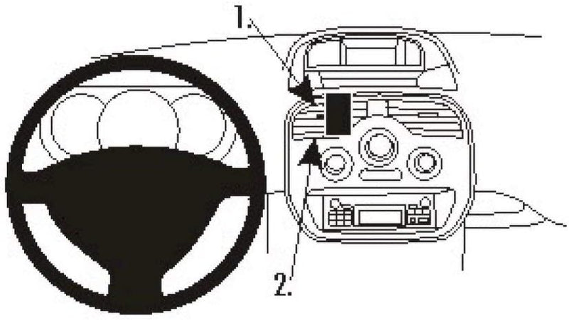 Brodit 854939 ProClip - Renault Kangoo 13-13