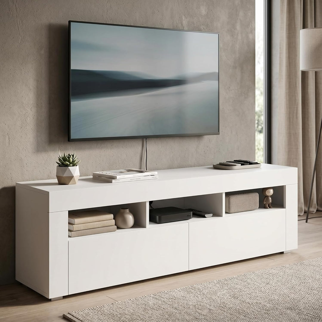BIM Furniture Lowboard TV Schrank Moreno 160 cm Hängend oder Stehen universal Unterschrank Fernsehsc