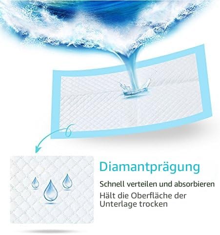 Baby-Einweg-Unterlage, 100 Stück, Inkontinenz-Wickelunterlage, Babywindeln, Neugeborenen-Einlagen, w