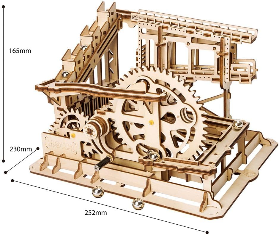 Robotime LG502 Marmorbahn, Wood, COG Coaster