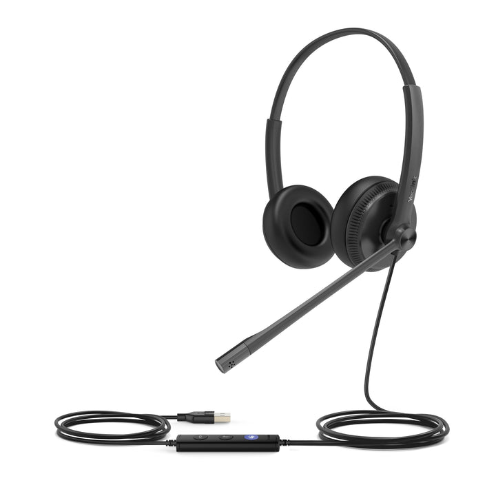 Yealink USB Headset UH34 Dual Teams, schwarz, UH34 Dual Teams