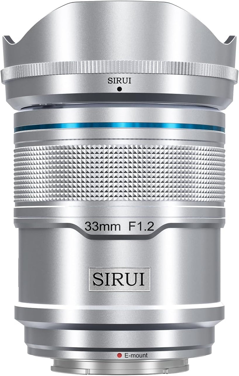 SIRUI Sniper 33 mm Autofokus-Objektiv, F1.2 Weitwinkel-APS-C Kameraobjektiv für A5 A6 A7 FX A9 ZV-E