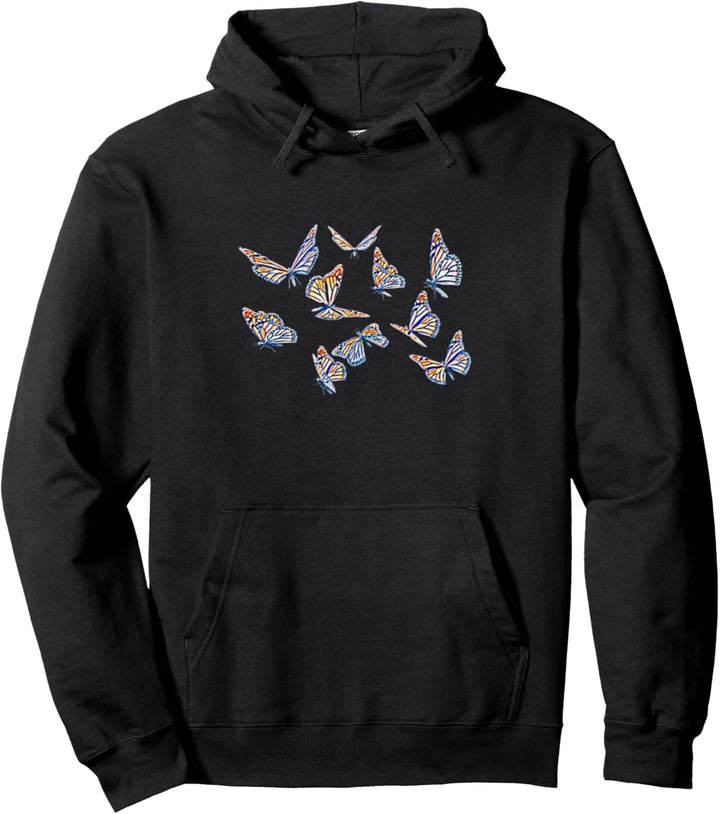 Schmetterling Falter Insekten Pullover Hoodie