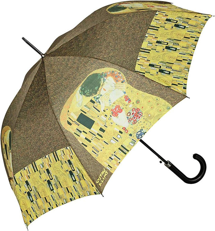 VON LILIENFELD Regenschirm Gustav Klimt: Der Kuss Auf-Automatik Damen Herren Kunst Stabil Stockschir
