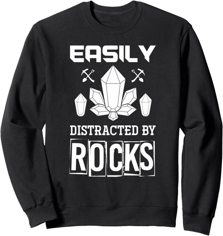 Gestein Sammler Nerd Geologe Geschenk Lustiges Geologie Sweatshirt