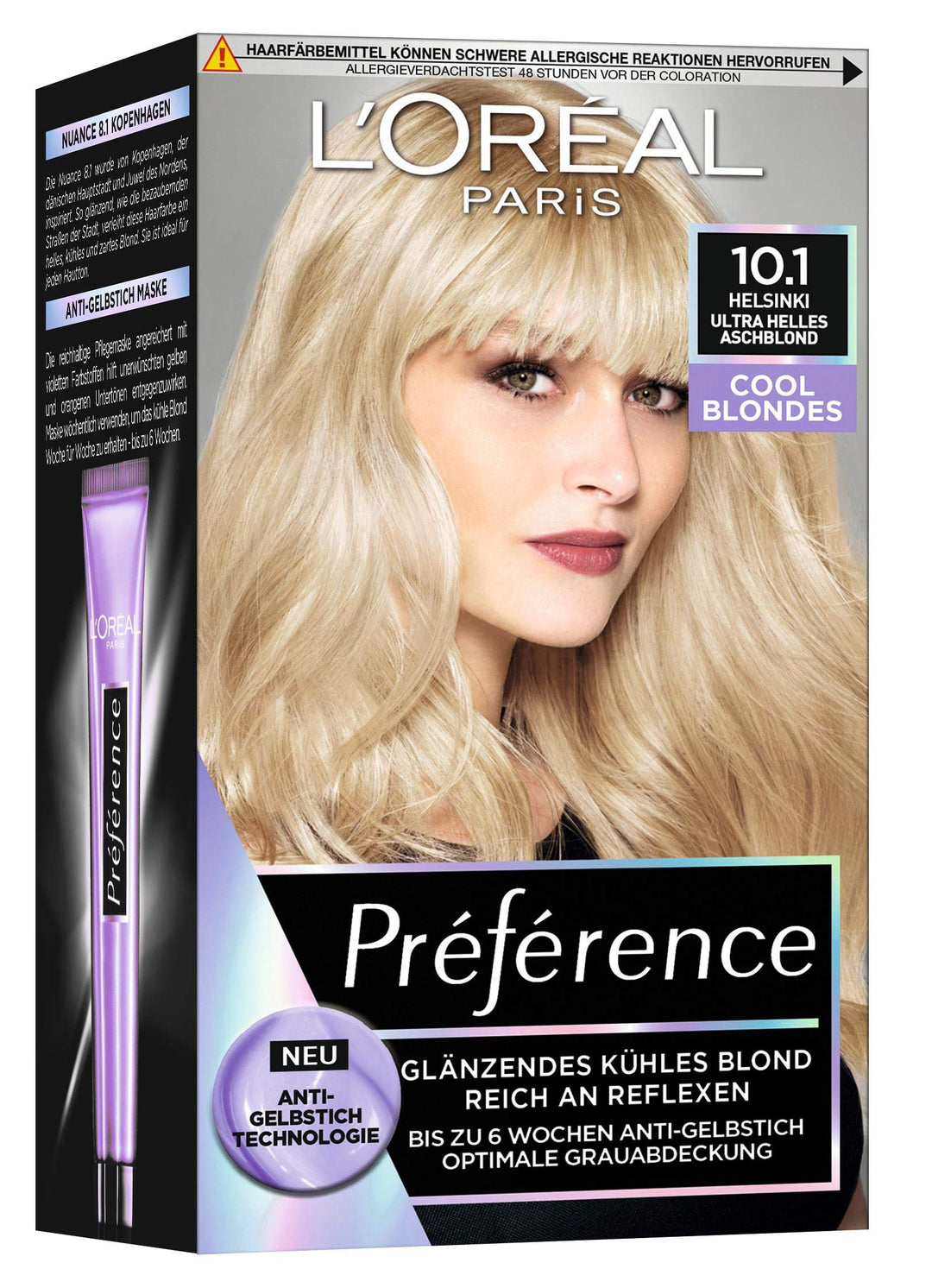 Préférence Cool Blondes 10.1 Ultra helles Aschblond Nr. 10.1 - Ultra helles Aschblond