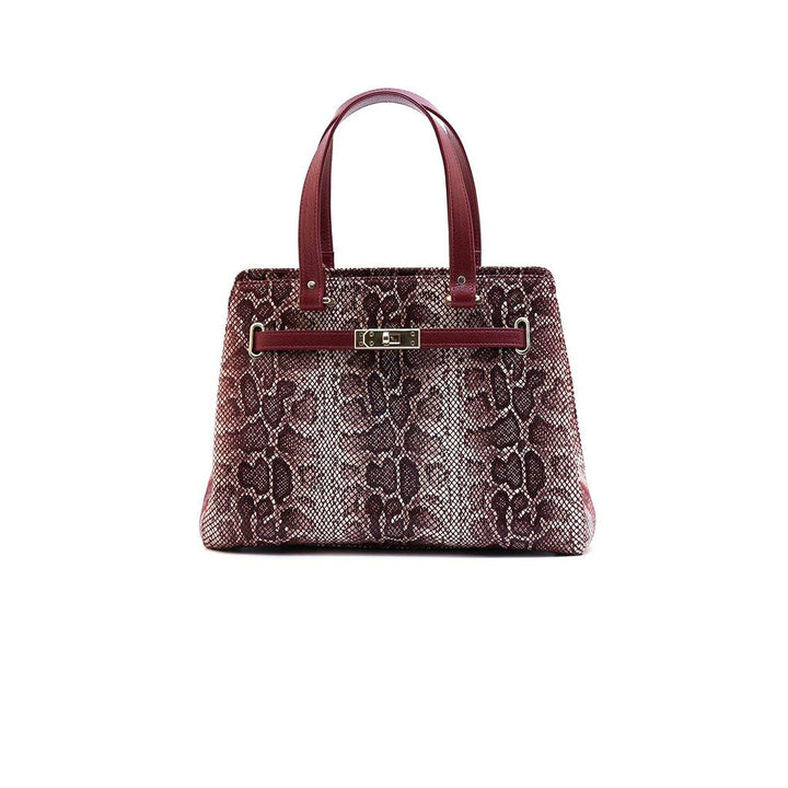 Julké Damen Handtasche ´Snakeskin Patterned´ aus Qualitäts-Ziegenleder