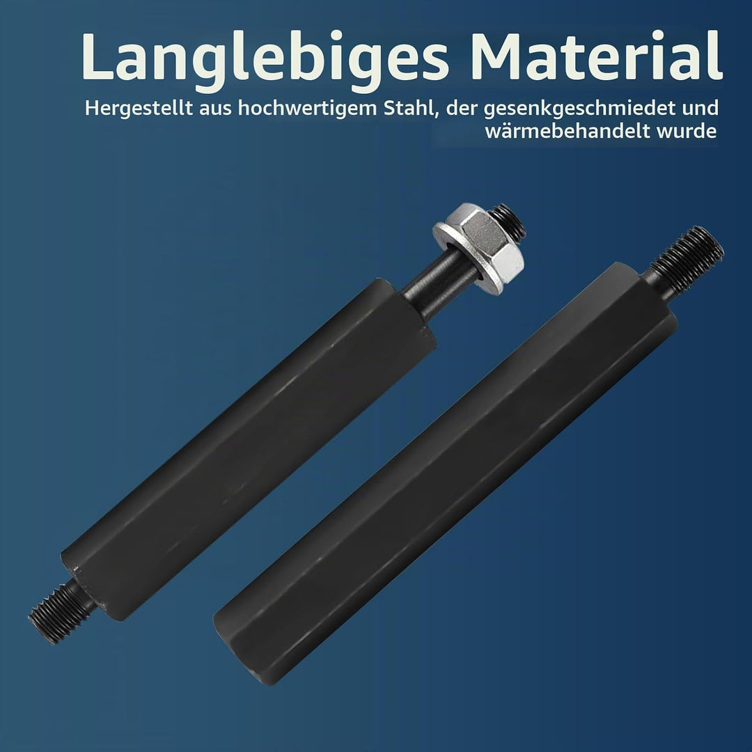 FreeTec 14 TLG Lagerabzieher Set Trennmesser Satz Polradabzieher Lagerauszieher Kugellager 14 tlg.,