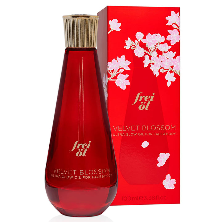 frei öl – ULTRA GLOW ÖL Velvet Blossom mit verspieltem Duft - für Gesicht & Körper – für mehr Glow &