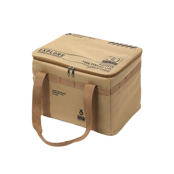 Picknick-Organizer-Tasche - wasserdichte Aufbewahrungstasche mit grosser Kapazität, Faltbarer Organi