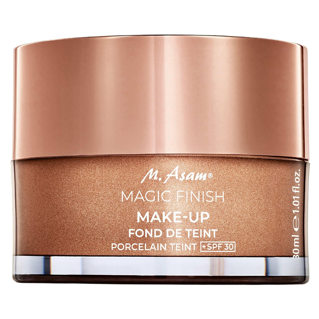 M. Asam Magic Finish Porcelain Teint LSF 30 Make-up (30ml), 4-in-1 Mousse: Primer, Puder & Concealer