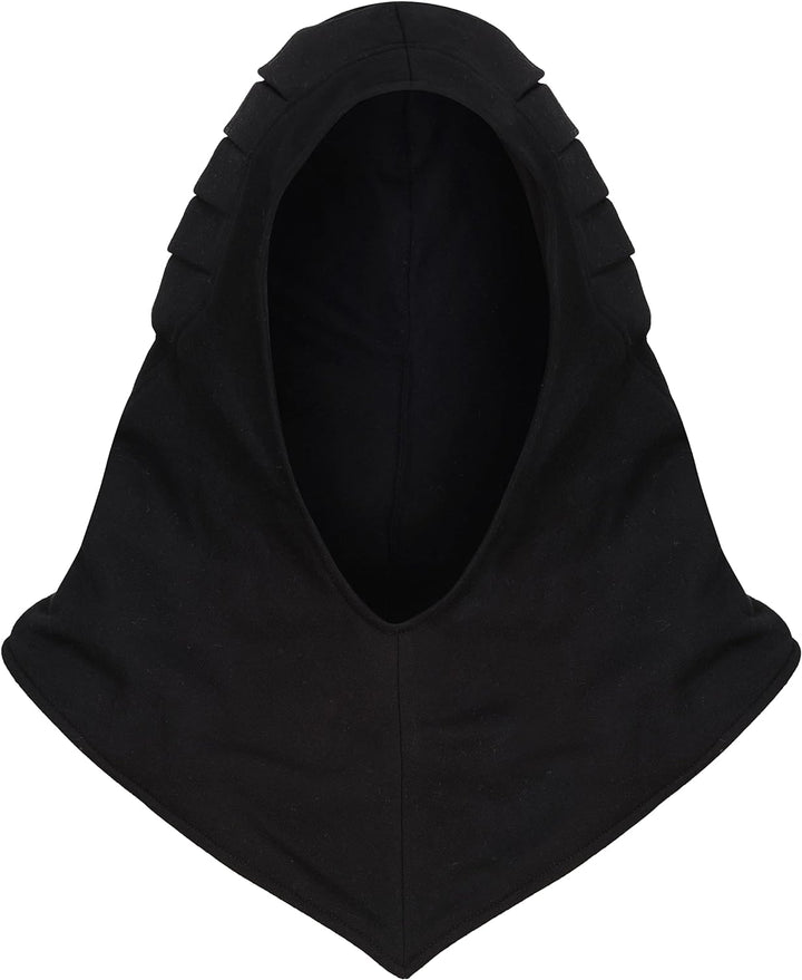 Mortal Ninja Black Combat Hood Samurai Maske Skorpion Kostüm Sub Zero Cosplay .., Schwarz , One size
