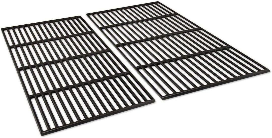 Grillrostprofi 48 x 34 cm Grillrost Edelstahl Gusseisen emailliert für Weber Genesis II E-310, Genes