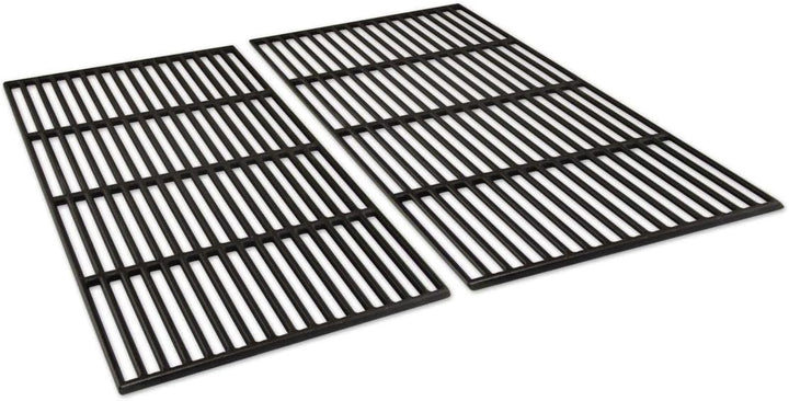 Grillrostprofi 48 x 34 cm Grillrost Edelstahl Gusseisen emailliert für Weber Genesis II E-310, Genes