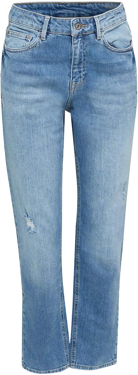 edc by Esprit Damen 040CC1B336 Jeans, 903/BLUE Light WASH, 25/32