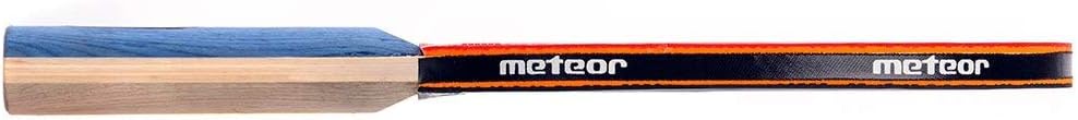 meteor Tischtennis-Set Zwei Schläger und DREI Bälle Allround-Profi Amateur-Mittel- und Fortgeschritt