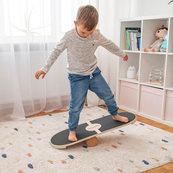 Selonis Balance Board Aus Holz Für Erwachsene Und Kinder Koordinationstraining Balancebrett Physioth