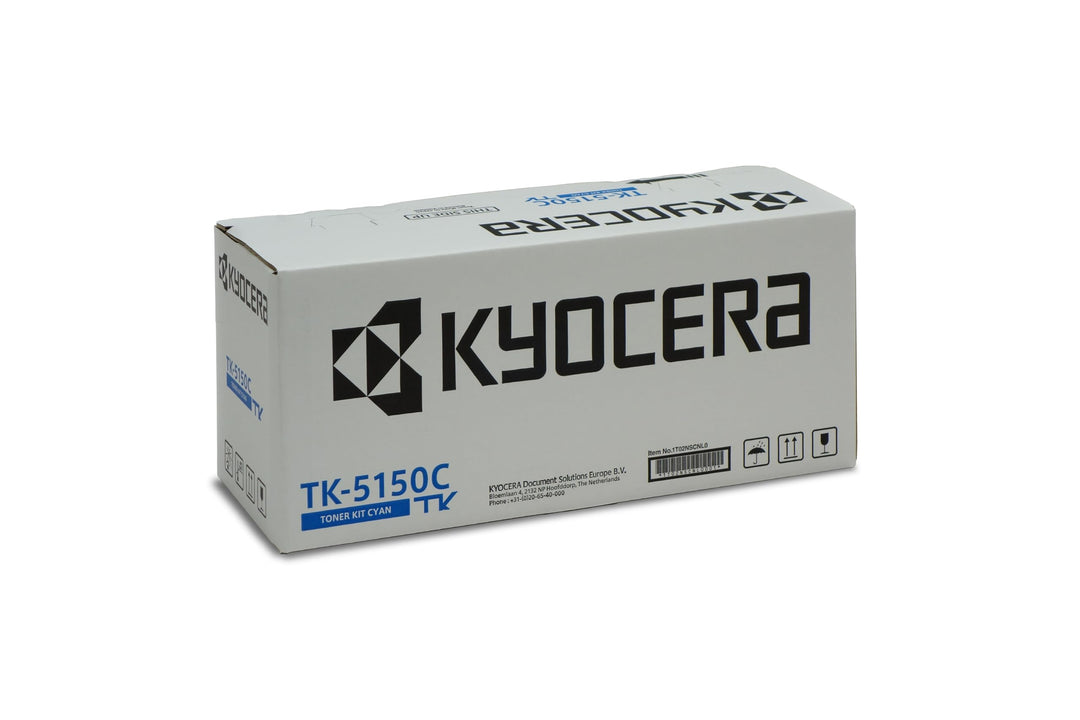 Kyocera TK-5150C Toner Cyan. Original Tonerkartusche 1T02NSCNL0. Kompatibel für ECOSYS M6035cidn, M6