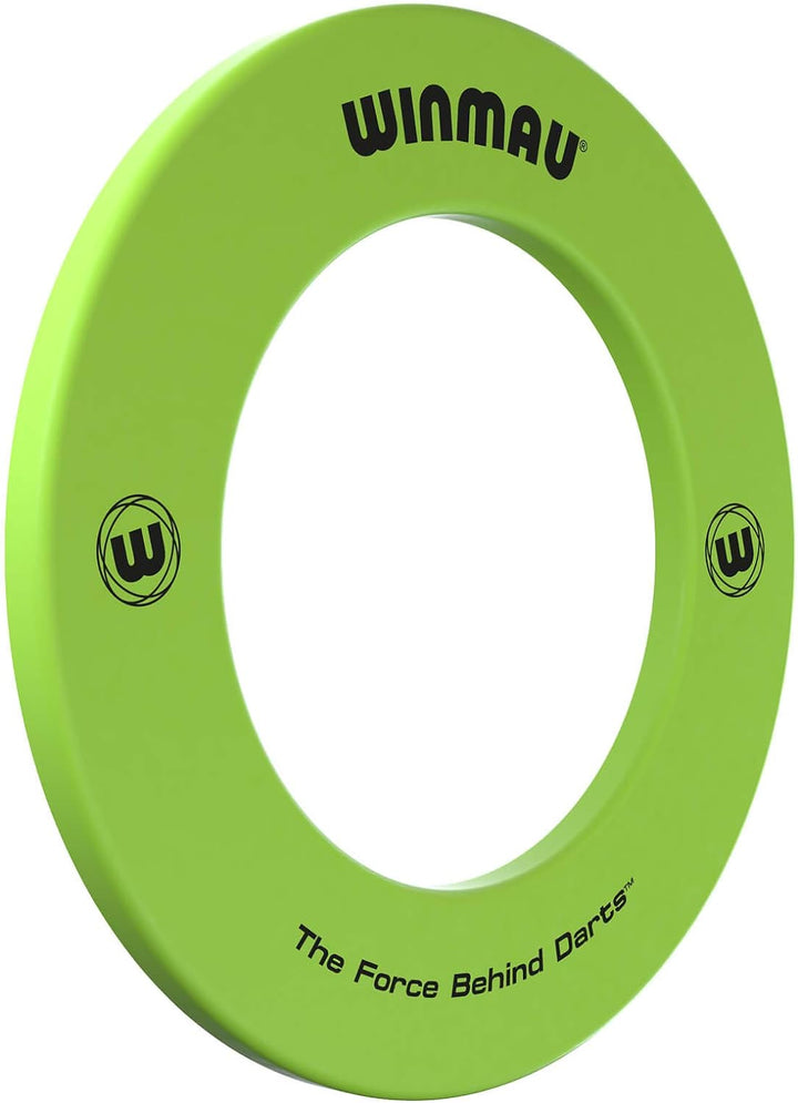 WINMAU Unisex – Erwachsene Printed Dartboard Surround Standard Green, Standard Green