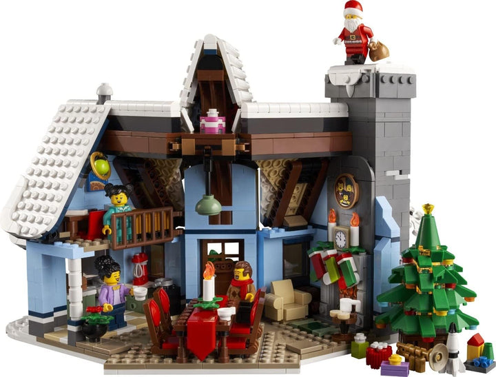 LEGO Santa’s Visit 10293 Building Kit (1,445 Pieces) Frustfreie Verpackung, Frustfreie Verpackung