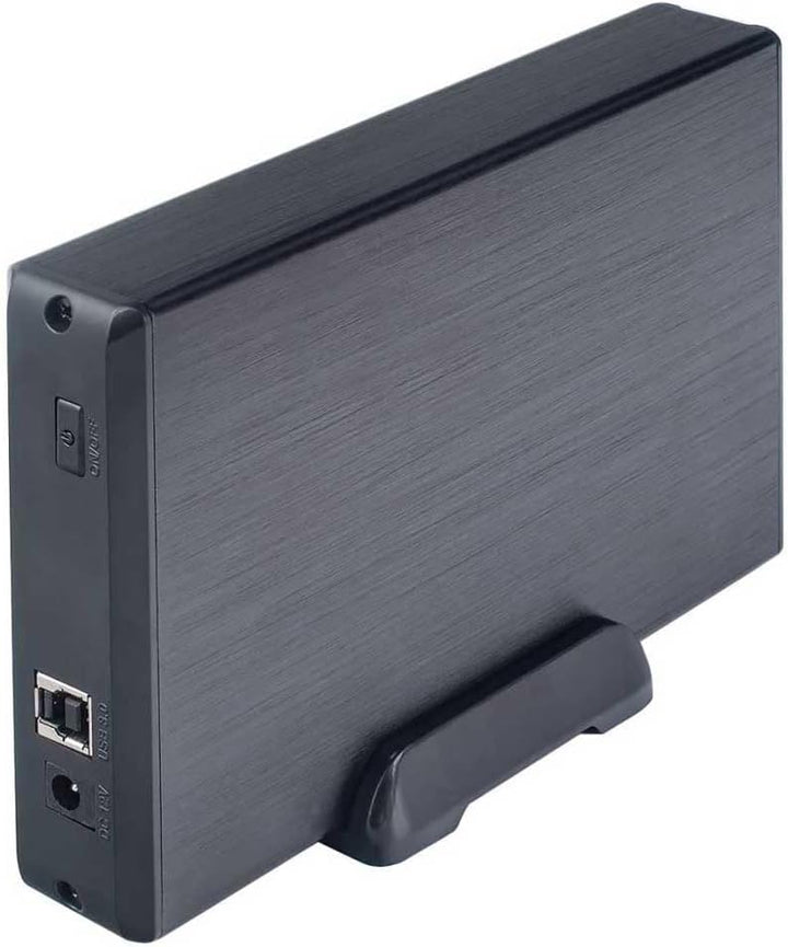 AISENS - ASE-3530B – Externes 3,5-Zoll-Gehäuse SATA I, II und III auf USB 3.0/USB3.1 GEN1, schwarz