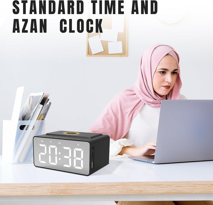 Enceinte Coran, Azan und Uhr, digitale Azan-Tonlage mit 8 Tönen -- Muslime-Armbanduhr, Innendekorati
