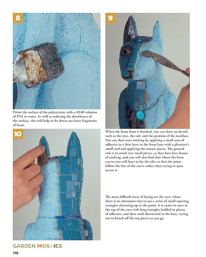 Garden Mosaics: 19 Beautiful Projects to Make for Your Garden, Taschenbuch